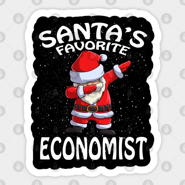 Santas Favorite Economist Christmas Sticker by intelus